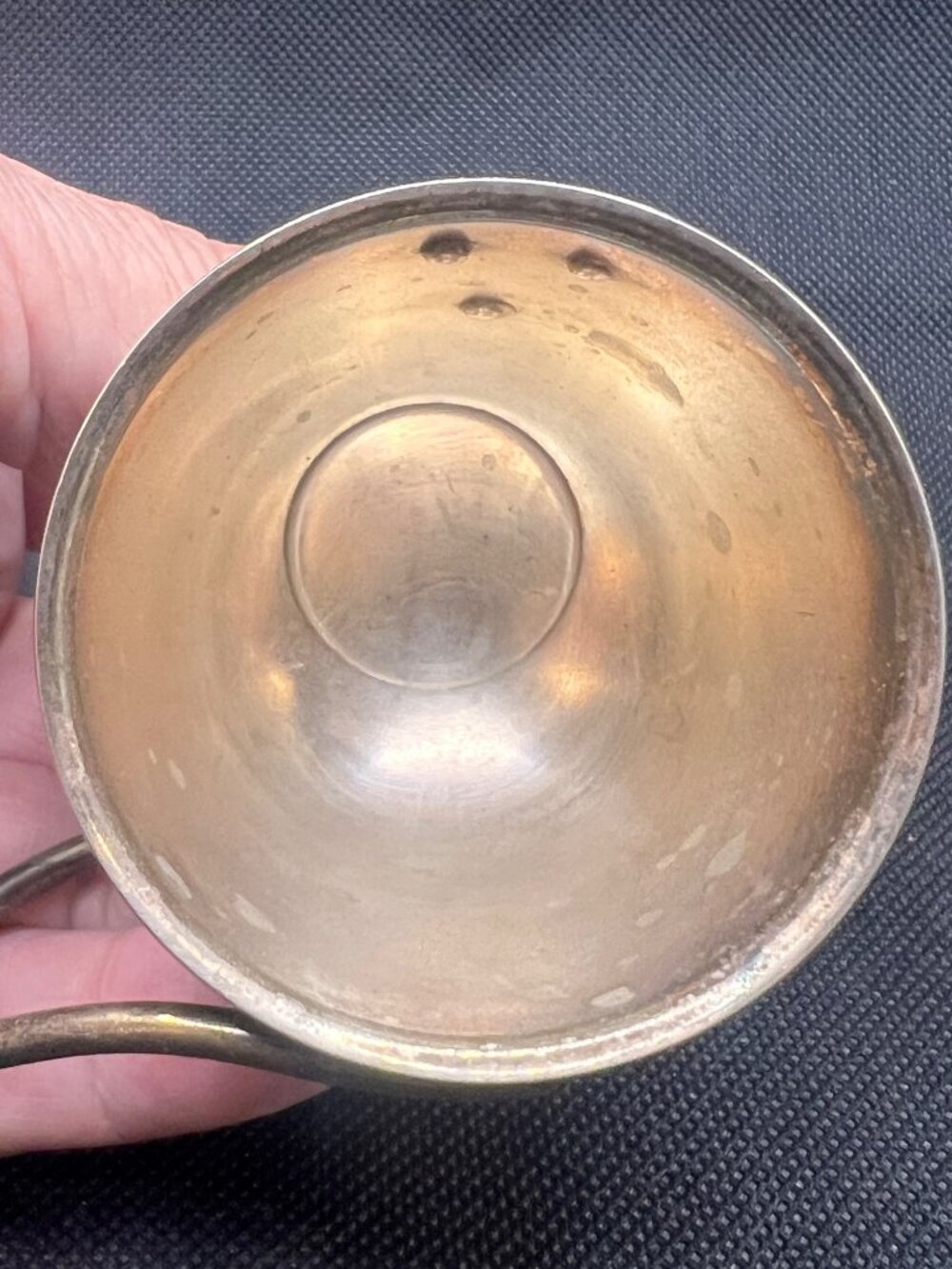Vintage 1964 Napier Fat Cat Jigger #234 Silverplate 1 Oz Figural Barware Bertoll - Picture 10 of 15